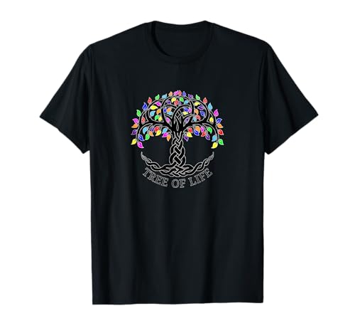Tree of Life Sacred Tree Astrology Mythology Spirituality T-Shirt