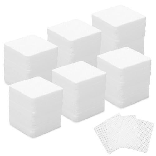 Rollo de celulosa para uñas, 1200 unidades de celulosa para uñas de gel, almohadillas quitaesmalte sin pelusas, almohadillas de algodón para limpiadoras de uñas de gel (blanco)
