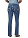 Riders by Lee Indigo womens Pull on Waist Smoother Bootcut Jeans, Mid Shade, 8 US