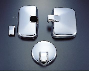 Amazon | ミラーカバー 3点セット 4tいすゞフォワード320/342 | サイド