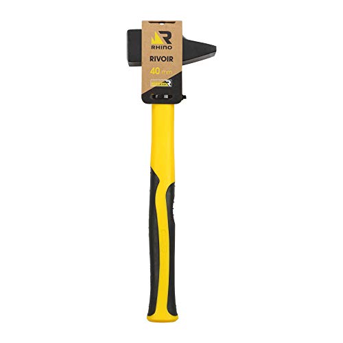 Rhin0-40 mm rivoir Manche incassable (Trimatière) postillon, River, Marteau à garnir - Largeur 40 mm - Garantie à Vie - Plusieurs Tailles Disponibles