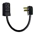 EV Charger Adapter Cord, NEMA 10-50P to 14-50R, Level 2 EV Charging Station Cord, 125V/250V, 50Amp