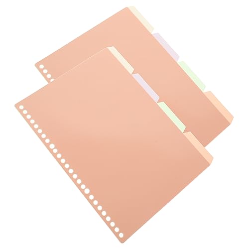 Marqueurs de pages colorés amovibles pour cahiers et bureaux rangés