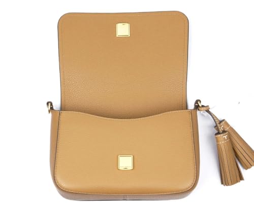 Tory Burch Women's Pebbled Leather Thea Flap Crossbody Shoulder Bag4