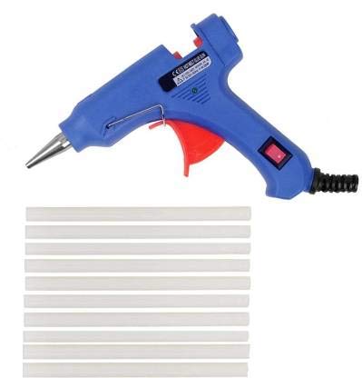 Jamboree!!! 20w Hot Glue Gun Kit with 10 Stick Glue Gun Hot Melt Adhesive Sticks Rod for Gun Glue Craft Repair DIY