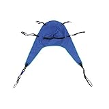 COSTCARE |Patient Aid Divided Leg Padded Patient Lift Universal Sling with Head Support Divided-Leg Sling (LPS21) (X-Large)