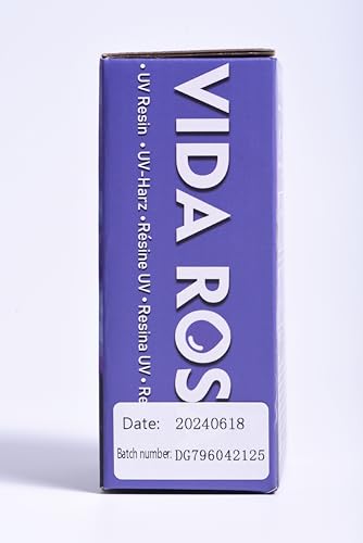 Vidarosa 202302211 Uv Resin 100G- Vida Rosa Resin Crystal Clear Hard Ultraviolet Curing Epoxy Resin thumb #8