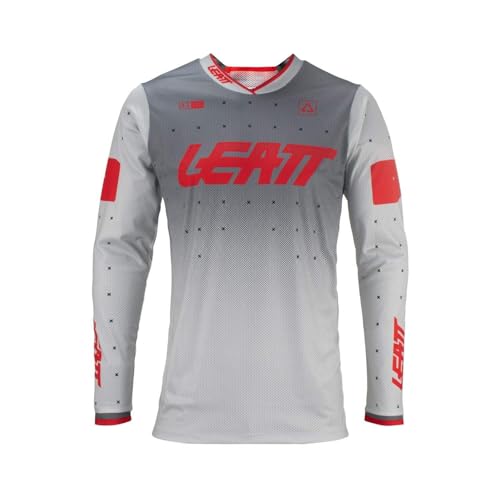 Leatt Herren Motocross T-Shirt, grau, L