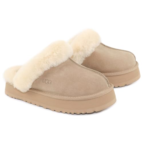 UGG(AO) V[Y T_ DISQUETTE fBXPbg XG[h [g V[vXL [T_ Ki fB[X 1122550 SAND Th US6i23cmj [sAi]