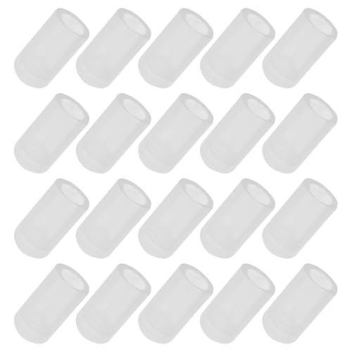 KONTONTY Kite Rod Cap Set 20pcs DIY Kite Parts Sturdy Plastic Covers for Boys and Girls Outdoor Activities