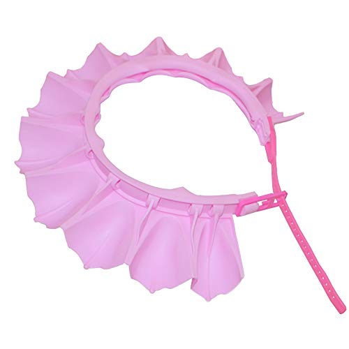 Baby Shower Cap Silicone Shower Visor Bathing Hat, Adjustable Shower Cap Kids, Infants