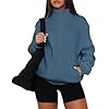 PRETTYGARDEN Women’s 2024 Fall Fashion Full Zip Up Sweatshirt Long Sleeve Loose Fit Trendy Casual Jacket with Pockets
