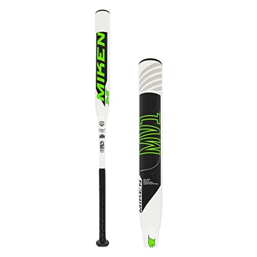 Miken MV-1 13" Maxload Dual Stamp 240 Slow Pitch Softball Bat: MPMV 34" 26 oz.
