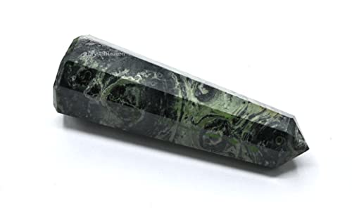Image of Certified Kambaba Jasper Crystal Tower Obelisk Point for Chakra, Healing and Balancing - AAA Grade Original Certified Gemstone Agate for Reiki Meditation Yoga Spiritual (2-3 Inches)