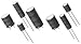 VISHAY BC COMPONENTS MAL215060221E3 CAPACITOR ALUM ELEC 220UF, 35V, 20%, RADIAL (10 pieces)