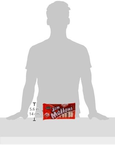 Bolands Jam Mallow Biscuits 250 g (Pack of 6)
