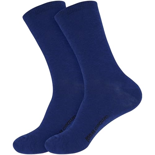 Image of BambooMN Unisex Men and Women's Rayon from Bamboo Wool Blend Athletic Crew Socks for Home, Travel, Work and Sport, 2 Pairs
