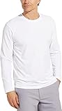 Coolibar UPF 50+ Men's Long Sleeve T-shirt - Sun Protective (X-Large - White)