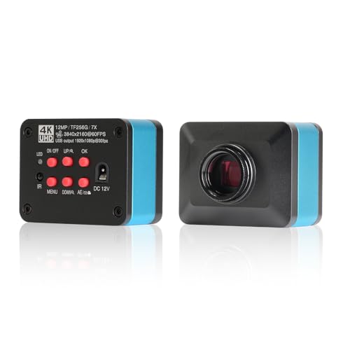 4K UHD Industrial Microscope Camera, 2160P, 60FPS