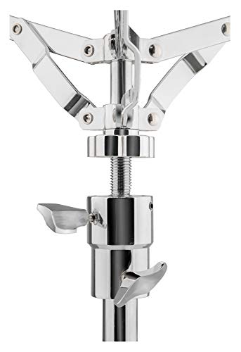 XDrum Snare-Ständer Pro (doppelstrebig, Gewindeschraube zur Höhenverstellung, Kugelgelenk für Neigung, Gummifüße, stabil) - Image 3