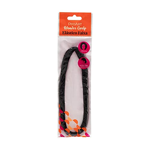 Proart - Faixa Elastica Wef01B Preta Wonder Cur