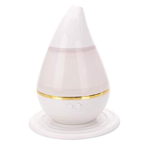 Water Drop Shaped USB Small Ultrasonic Atomization Humidifier USB Charging Night Light Diffuser Mist Maker Air Purifier