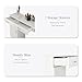 4ever2buy Salon Stations for Hair Stylist, Wall Mount Barber Station with Barber Cabinet, Hair Station Equipment Hair Dryer Holder, Drawers, Mirror not Included, White