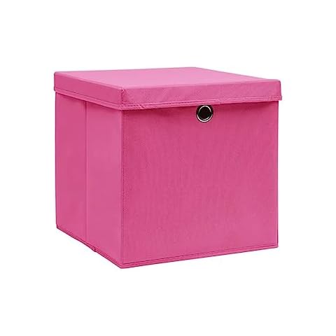 vidaXL Foldable Fabric Storage Boxes Set Cover