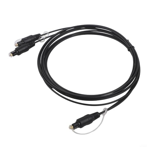 Divisor de audio óptico digital en 2 salidas, para divisor Toslink SPDIF para cine en casa, cable de fibra óptica para Xbox Series X, barra de sonido y auriculares simultáneos (2 metros)