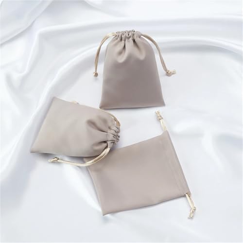 Bolsas de satén para joyas que evitan arañazos en pendientes y relojes 7