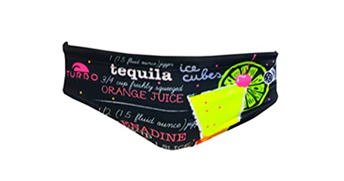 TURBO - TEQUILA SUNRISE - Maillots natation slip homme - Noir - Homme Cover