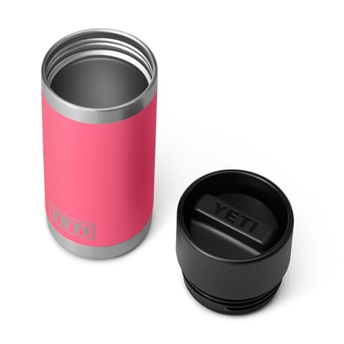 YETI Rambler 12 oz Bottle, Stainless Steel, Vacuum Insulated, with Hot Shot Cap, Tropical Pink - image 3