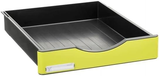 Atenea Large Drawer for Modular Sustainable Structure 100% Recycled and Recyclable Interchangeable Frontals (Kiwi)