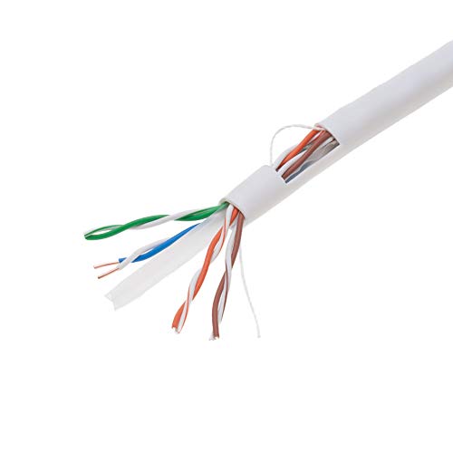 Crazy Deals Cables Direct Online 1000ft CAT6 Solid Cable 550Mhz Ethernet LAN UTP 23AWG RJ45 Network Wire Bulk (White) Exclusive Discount 50% Price Cables Direct Online 1000ft CAT6 Solid Cable 550Mhz Ethernet LAN UTP 23AWG RJ45 Network Wire Bulk (White)