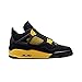 AIR JORDAN 4 Retro Grade School Black/White-Tour Yellow 408452-017 7Y