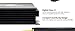 STINGER Audio Monoblock Car Audio Amplifer with Bass Remote, Bridgeable, Class D 1-Channel Car Amplifier, Mosfet Power Supply, High/Low-Level Input, Competition Grade Amplifier (Black - 1500W)