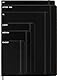 Moleskine Cahier Journal (3er Set Notizbücher mit linierten Seiten, Kartoneinband und Baumwollstickerei, Pocket 9 x 14 cm, 64 Seiten) Packpapier-Braun