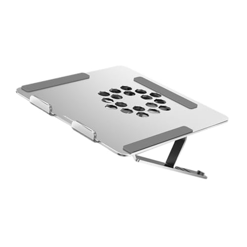 TEHAUX base de enfriamiento para laptop aluminio ajustable miniatura 1