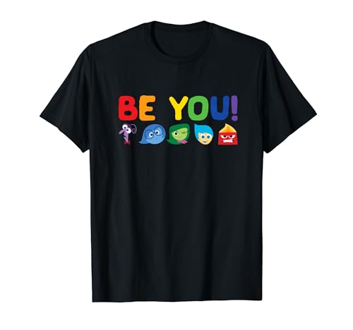 Disney Pixar Inside Out Be You Rainbow T-Shirt