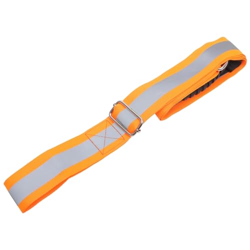 SUPVOX Deer Drag for Nylon Dragging Ropes Hunting Accessories Portable Outdoor Deer Dragging Rope Sturdy Deer Carrier Orange Reflective 40mm Wide
