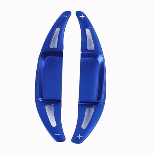 �Ԃ̃p�h���V�t�^�[ Compatible With For A B C E S GLC For EQE For EQS Class 2021 2022 2023 2024 �ԗp�X�e�A�����O�z�C�[�� �p�h���V�t�^�[ �V�t�g�G�N�X�e���V�����ɑΉ�(Blue)