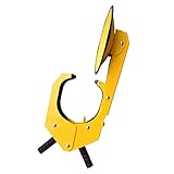 LHHL Universal Wheel Clamp Tarea Pesada Anti-Robo Seguridad Bloquear para Coche Caravana Remolque...