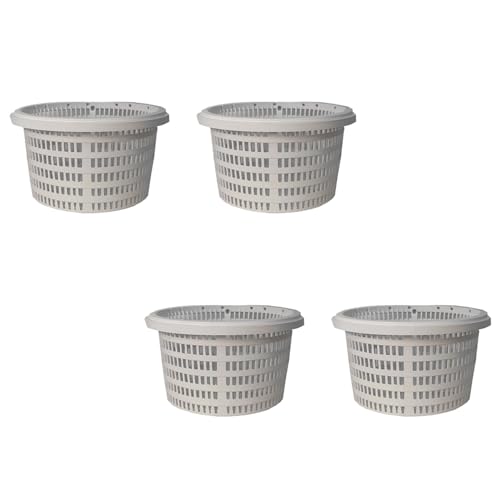 Lckiioy 4X Schwimmbad Abschäumer Körbe Schwimmbad Pumpen Teich Korb Schwimmbad Reinigung Werkzeug Zubehör