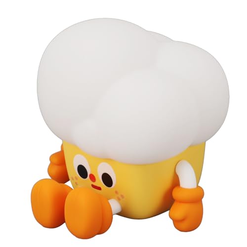 Lámpara de mesa Popcorn, luz nocturna de silicona recargable miniatura 6