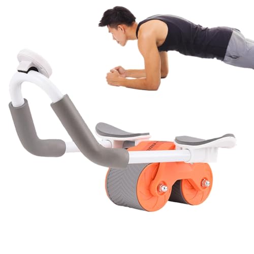Rodas De Rodillos De Ejercicio - Para Resistencia Al Núcleo, Equipo De Ejercicio De Doble Rueda | Herramienta De Entrenamiento De Fitness AB Gimnasio En Casa, Equipo De Ejercicio Con Núcleo
