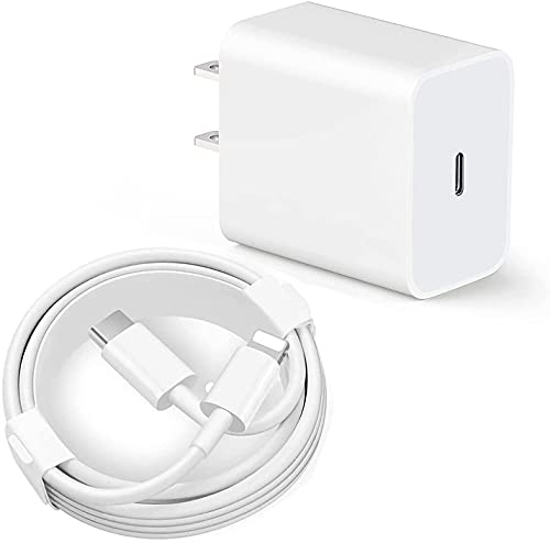 iPhone 12 Charger, iPhone Charger, iPhone Charger Cable 20W Type C Charger Power Adapter PD iPhone Fast Charger Block for iPhone 12 Mini/12 Pro Max, iPhone 11/XS/XR/X/8 More