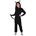 Amscan Zipster Black Cat Onepiece Costume - Medium (8-10)