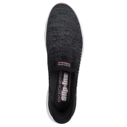 Image of Skechers Women's Go Walk Glide Step 2.0 Venus Hands Free Slip-Ins Sneaker | Hands Free Slip-ins, Glide-Step Midsole, Air-Cooled Goga Mat Insole, Ultra Go Cushioning, Vegan, Machine Washable