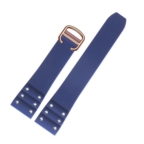 [X] JeBG TgX EHb`Xgbv 21mm VRuXbg tH[fBOobN ubN u[ XgohΉ o[EHb`oh(Blue rose gold)