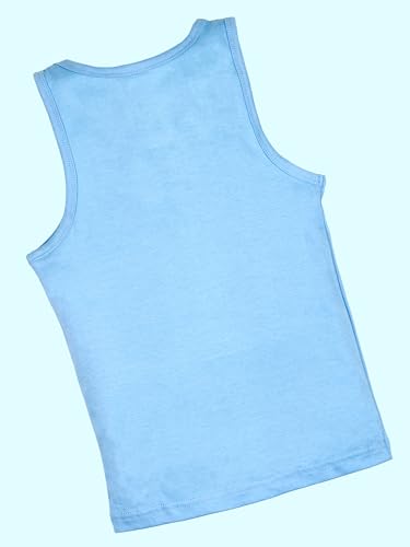 Image of KiddoPanti Boys 100% Cotton Rib Vest Pack of 3